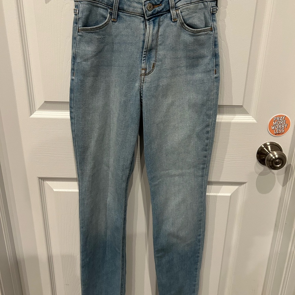 Old Navy Light Blue Women's Straight Leg Jeans size 0